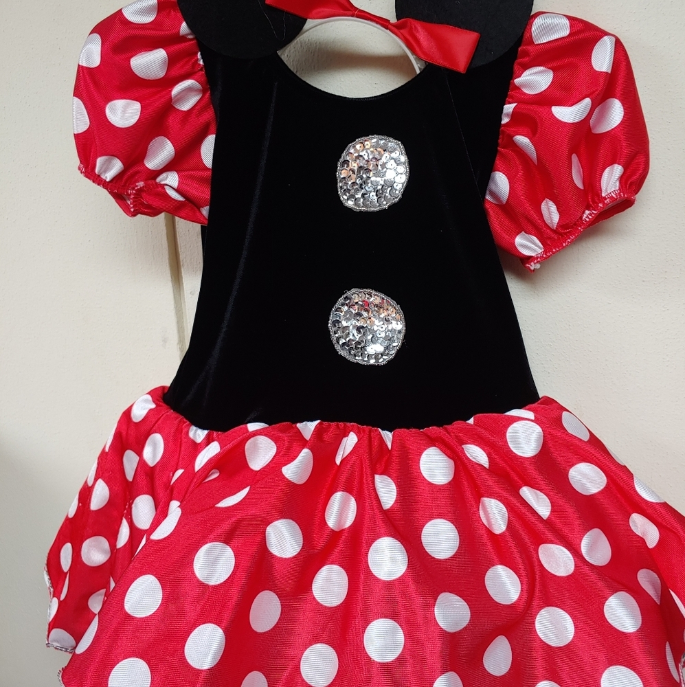 Child's Minnie Mouse tap or ballet costume